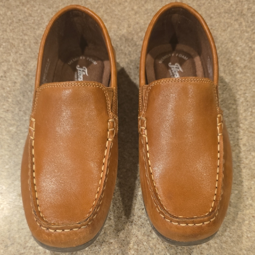 Tan Leather Loafers